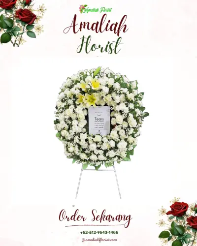 Krans Bunga Duka Cita di Kolelet Wetan